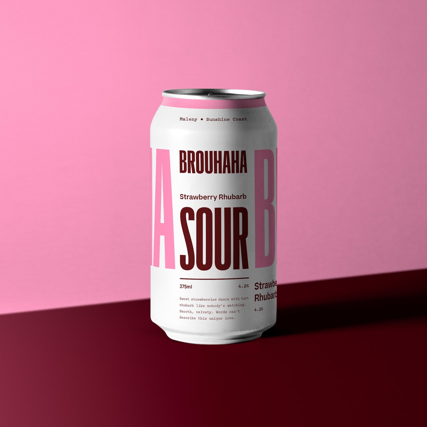 Strawberry Rhubarb Sour